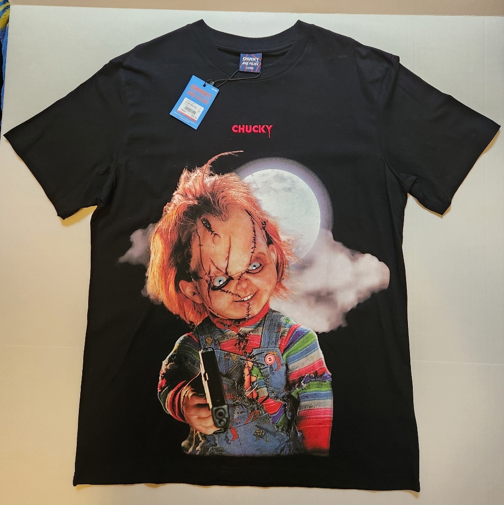 Chucky T Shirt in black (LARGE)